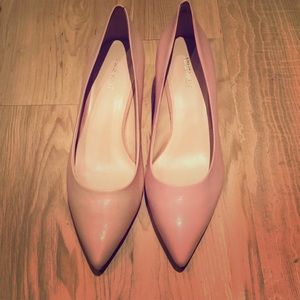 Pink Nine West small heeled shoes